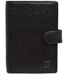 Черная кожаная обложка для автодокументов Sergio Belotti