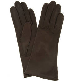 Кожаные перчатки с шелковой подкладкой Bartoc