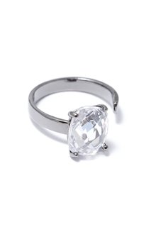 Незамкнутое кольцо с кристаллом Herald Percy