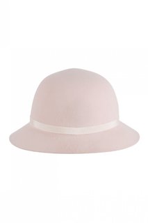 Розовая шляпа из шерсти Cloche Bonpoint