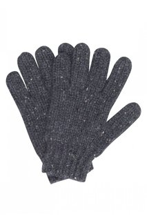 Кашемировые перчатки серые Bonpoint