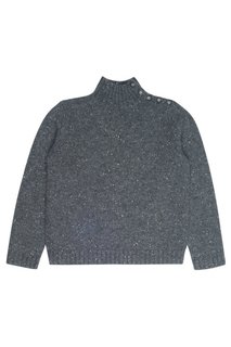 Серый джемпер из кашемира Bonpoint