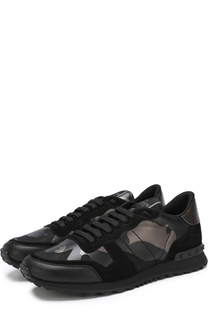 Комбинированные кроссовки Rockrunner Valentino