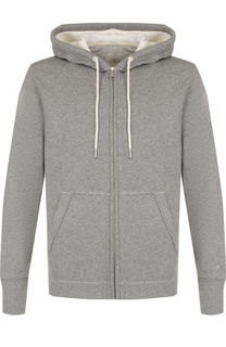 Хлопковая толстовка на молнии с капюшоном Rag&amp;Bone Rag&Bone