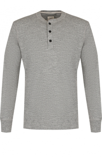 Хлопковый лонгслив с воротником на пуговицах Rag&amp;Bone Rag&Bone