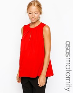 Топ свободного покроя для беременных ASOS Maternity - Зеленый
