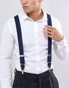 Темно-синие подтяжки Ben Sherman - Синий