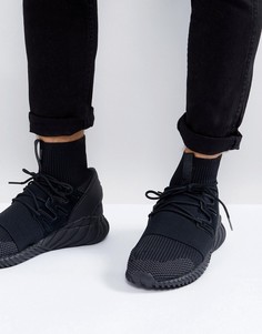 Черные кроссовки adidas Originals Tubular Doom Primeknit DA9023 - Черный