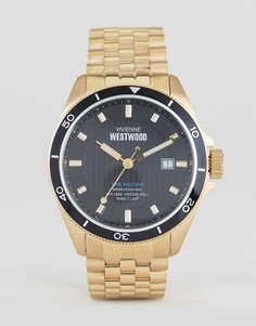 Золотистые часы-браслет Vivienne Westwood VV181NKGD - Золотой