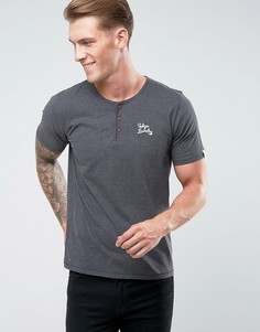 Меланжевая футболка Tokyo Laundry - Серый