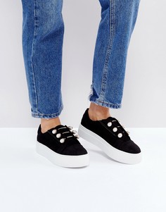 Кожаные кроссовки KG By Kurt Geiger Orla - Черный