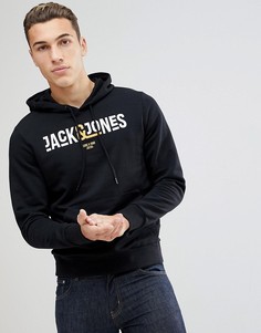 Худи с логотипом Jack &amp; Jones - Черный