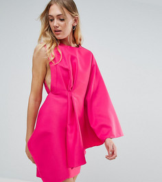 Платье мини на одно плечо ASOS TALL - Синий