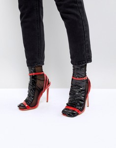 Черные носки из винила ASOS - Черный