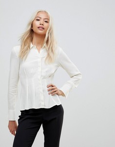 Приталенная рубашка ASOS - Кремовый