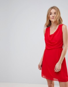 Платье с драпировкой спереди Wal G - Красный