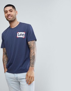 Футболка с логотипом Lee - Синий
