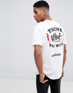 Футболка с логотипом Lee X Conifer - Белый