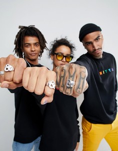 Кольцо ASOS x GLAAD - Серебряный