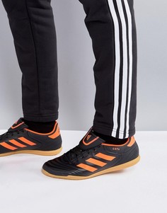 Черные футбольные бутсы для игры в зале adidas Tango Football Copa 17.4 S77150 - Черный