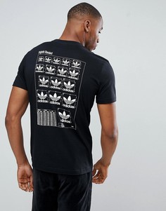 Футболка с принтом adidas Originals BQ3076 - Черный