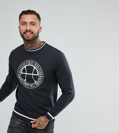 Серый свитшот с логотипом Ellesse - Серый