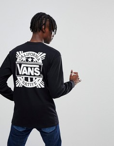 Черный лонгслив Vans Style 238 VA36TZBLK - Черный