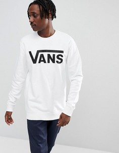 Белый классический свитшот Vans V00YX0YB2 - Белый