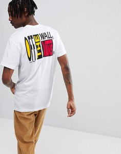 Белая футболка с принтом Vans Circa 66 VA36UDWHT - Белый