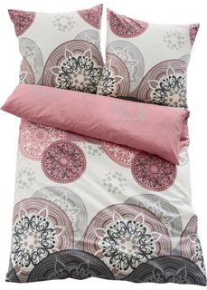 Постельное белье Миа, фланель (розовый) Bonprix
