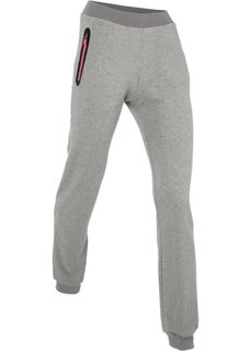Спортивные брюки (серый меланж) Bonprix