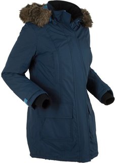 Функциональная куртка-парка на ватной подкладке (темно-синий) Bonprix