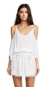 Ella Moss Woven Moments Cold Shoulder Tunic
