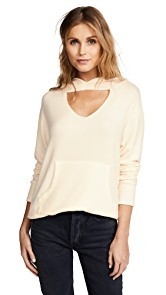 LNA Brushed Cutout Hoodie