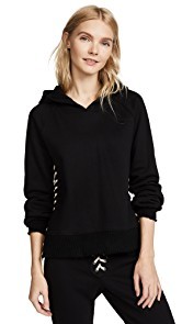 Pam &amp; Gela Hollywood Hoodie with Lace Up Side Seam