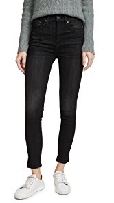 Rag & Bone/JEAN High Rise Ankle Skinny Jeans