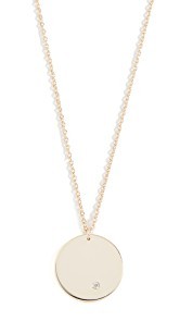 Shashi Circle Pendant Necklace