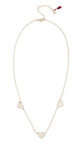 Shashi Multi Heart Necklace