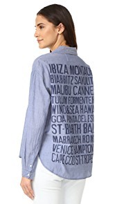 SUNDRY Vacation Pocket Shirt