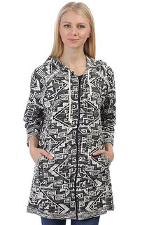 Толстовка классическая женская Billabong Before The Storm Black Ethnic