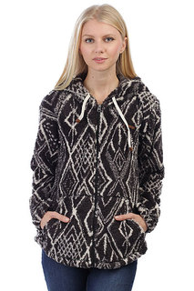 Толстовка утепленная женская Billabong Smooth Love Off Black