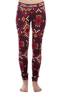 Термобелье (низ) женское Billabong Warm Up Tech Navajo Red