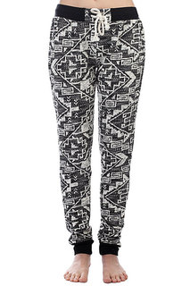 Штаны спортивные женские Billabong Mata Black Ethnic