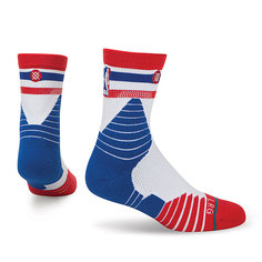 Носки средние Stance Nba Oncourt Qtr Thin Stripe Red