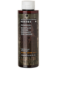 Гель для душа mountain pepper - Korres