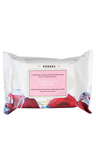 Влажные салфетки для лица pomegranate - Korres