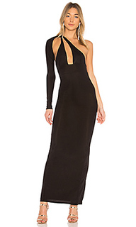 Длинное платье с одним рукавом bradley - Michael Costello