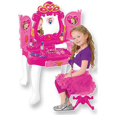 Интерактивное трюмо "Прекрасная принцесса", сборное, со звуком и светом, с аксессуарами, ALTACTO