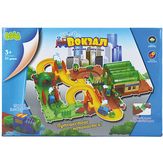 Железная дорога Bebelot "Вокзал", 51 деталь + аксессуары