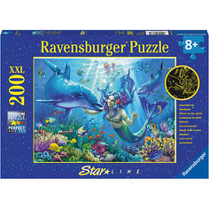 Пазл светящийся «Подводный рай» XXL 200 шт Ravensburger